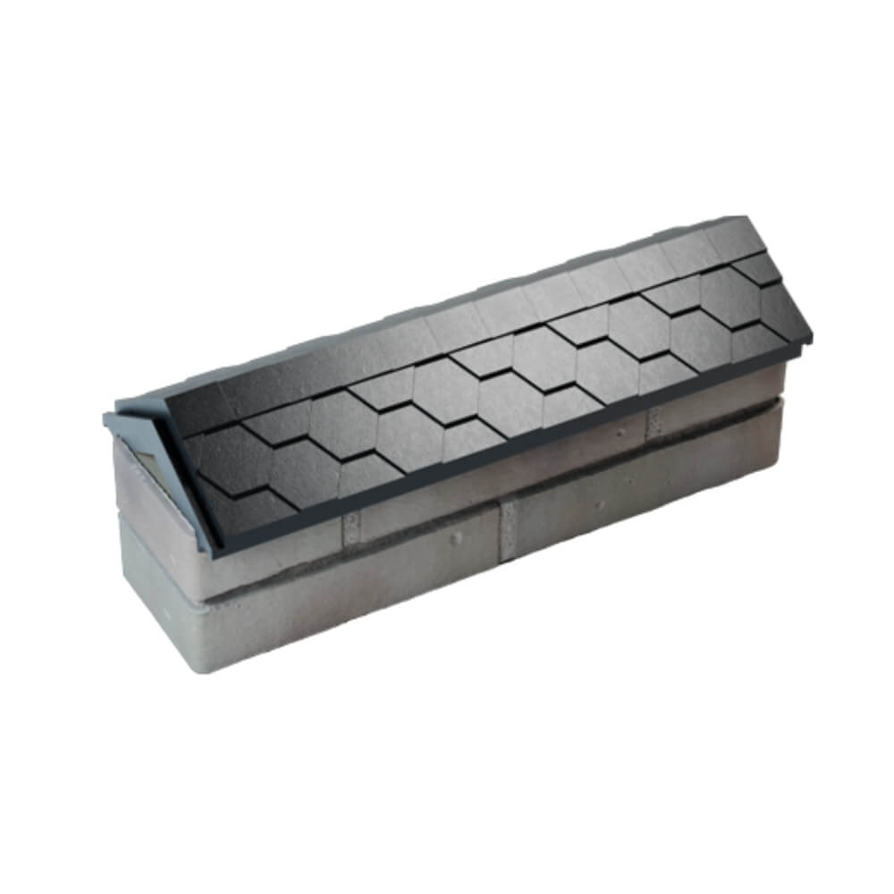 Парапет Zking Эверест Черный с посадкой на 0.5 кирпича (130мм) в Кропоткине фото