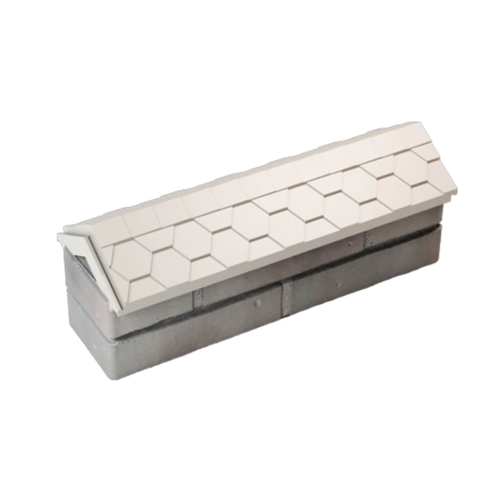 Парапет Zking Эверест Бежевый с посадкой на 0.5 кирпича (130мм) в Кропоткине фото