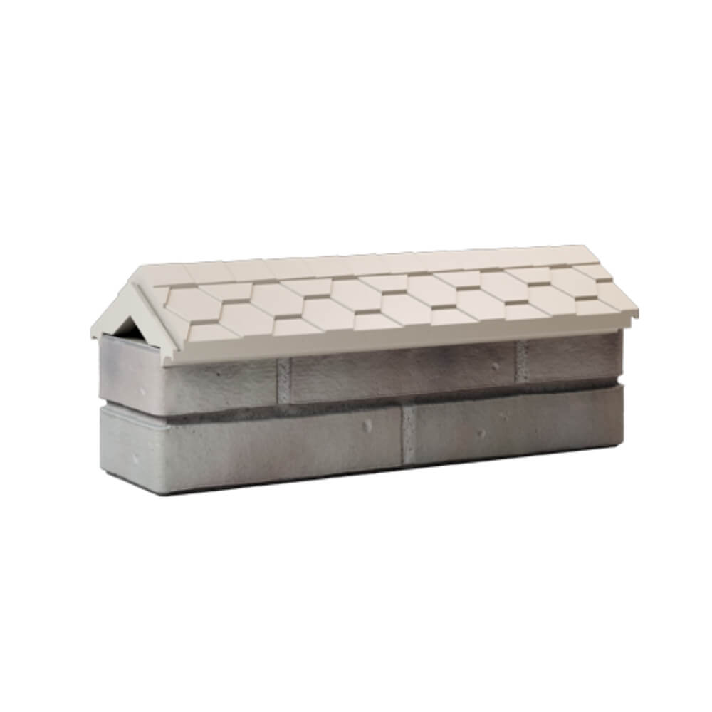 Парапет Zking Эверест Бежевый с посадкой на 0.5 кирпича (130мм) Кропоткин фото