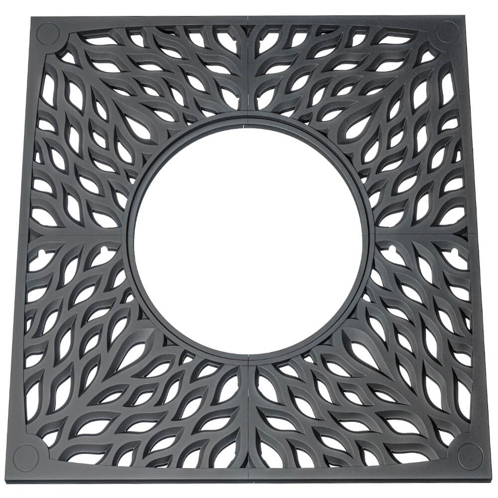 Приствольная решетка для дерева ZKING CRUST 2х2м Черная Кропоткин фото