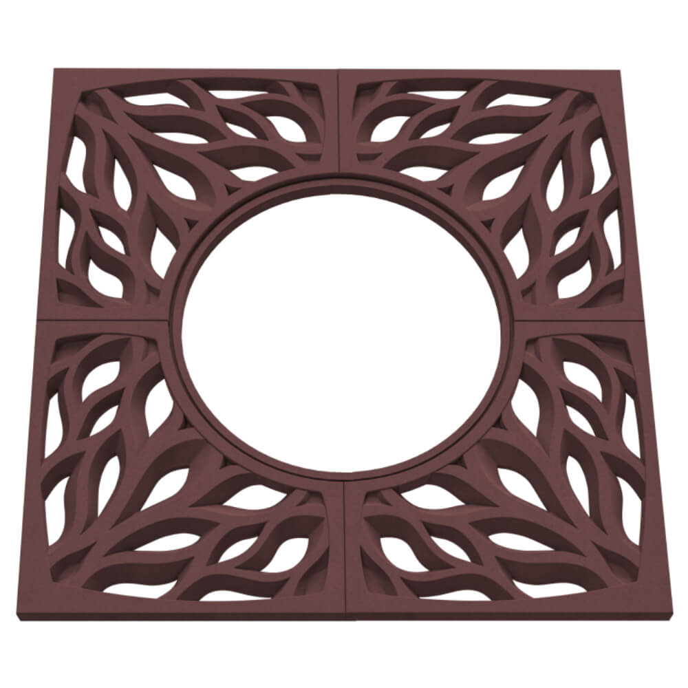 Приствольная решетка для дерева ZKING CRUST 1.2х1.2м Коричневая в Кропоткине фото