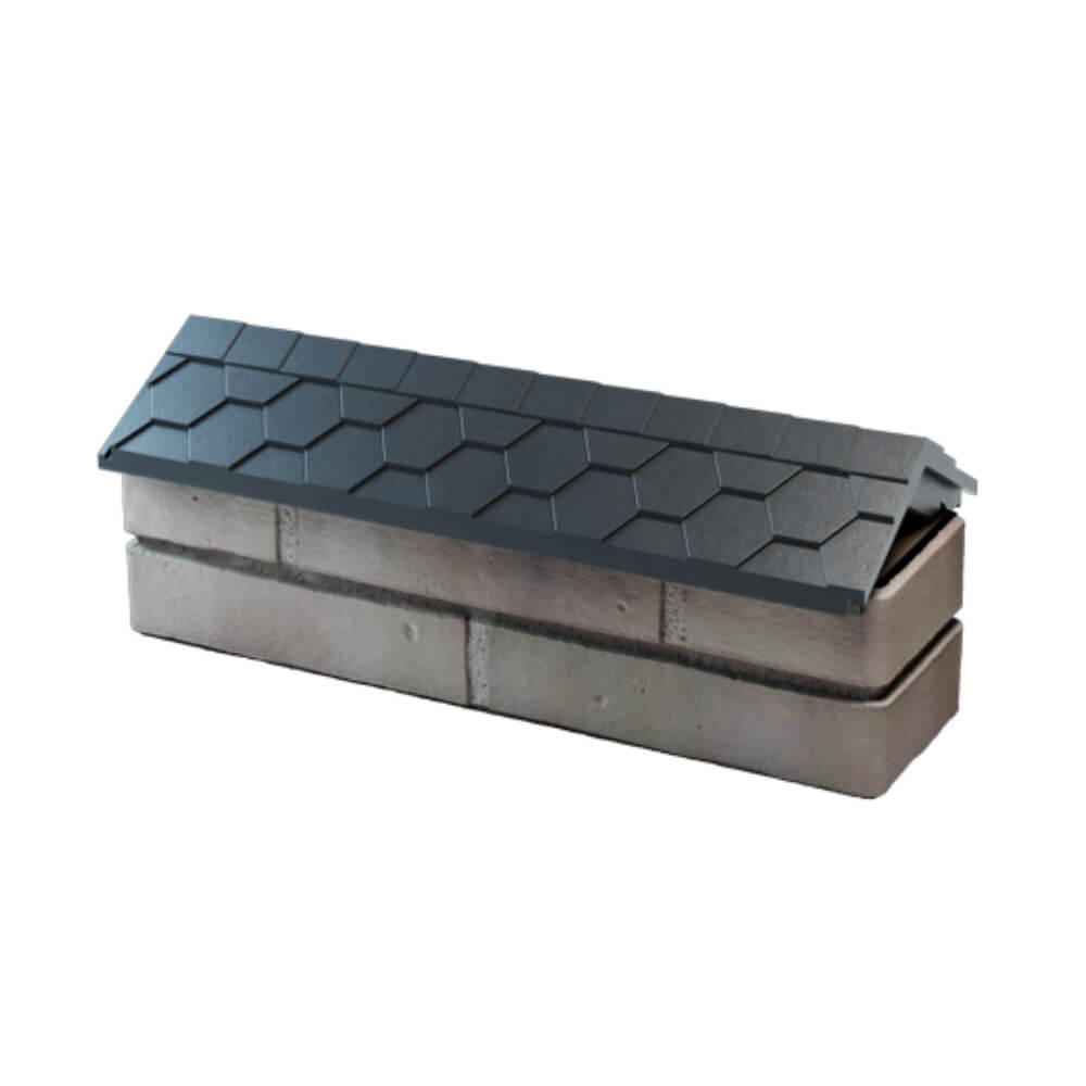 Парапет Zking Эверест Серый с посадкой на 0.5 кирпича (130мм) в Кропоткине фото