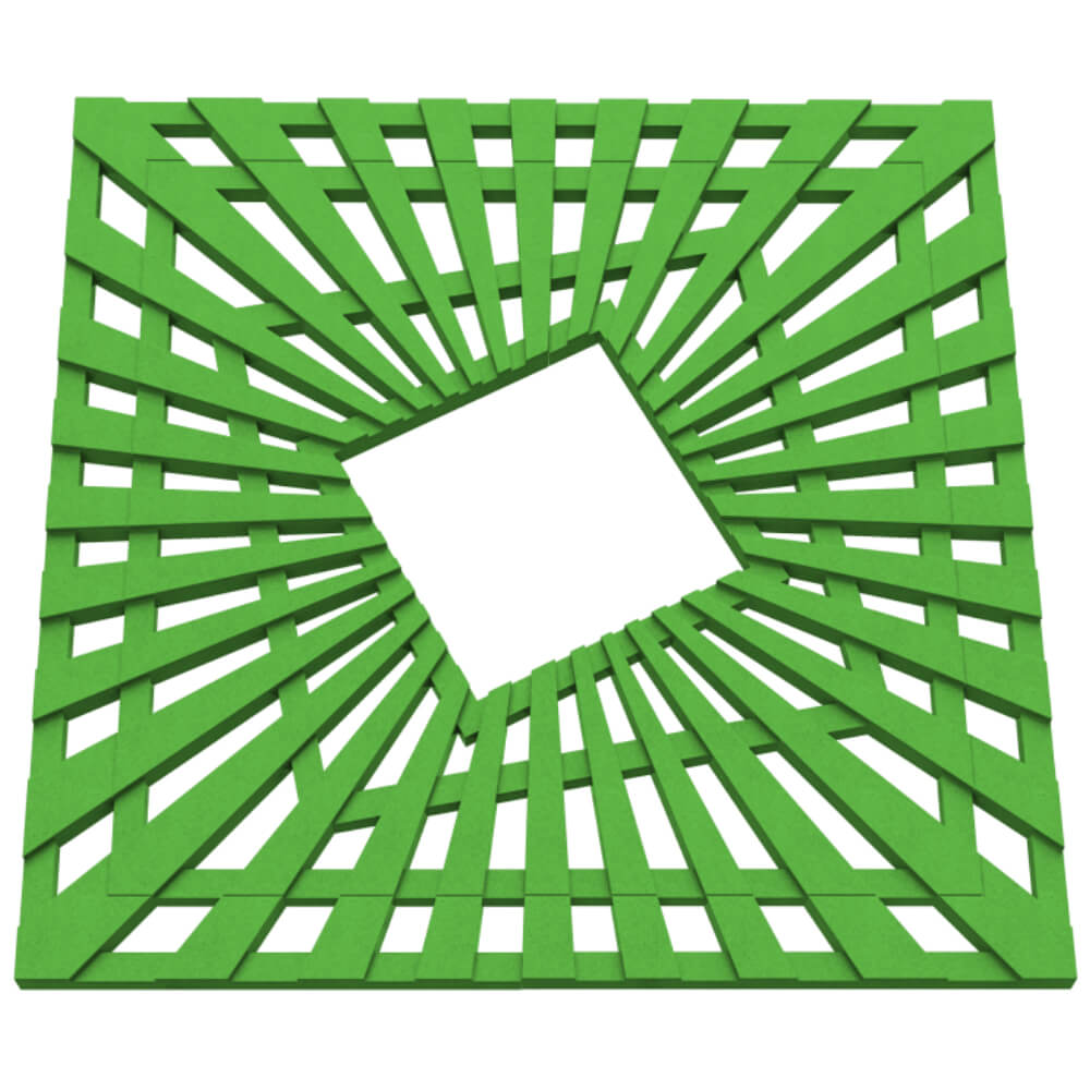 Приствольная решетка для дерева ZKING ATMOSPHERE 1.2х1.2м Зеленая в Кропоткине фото