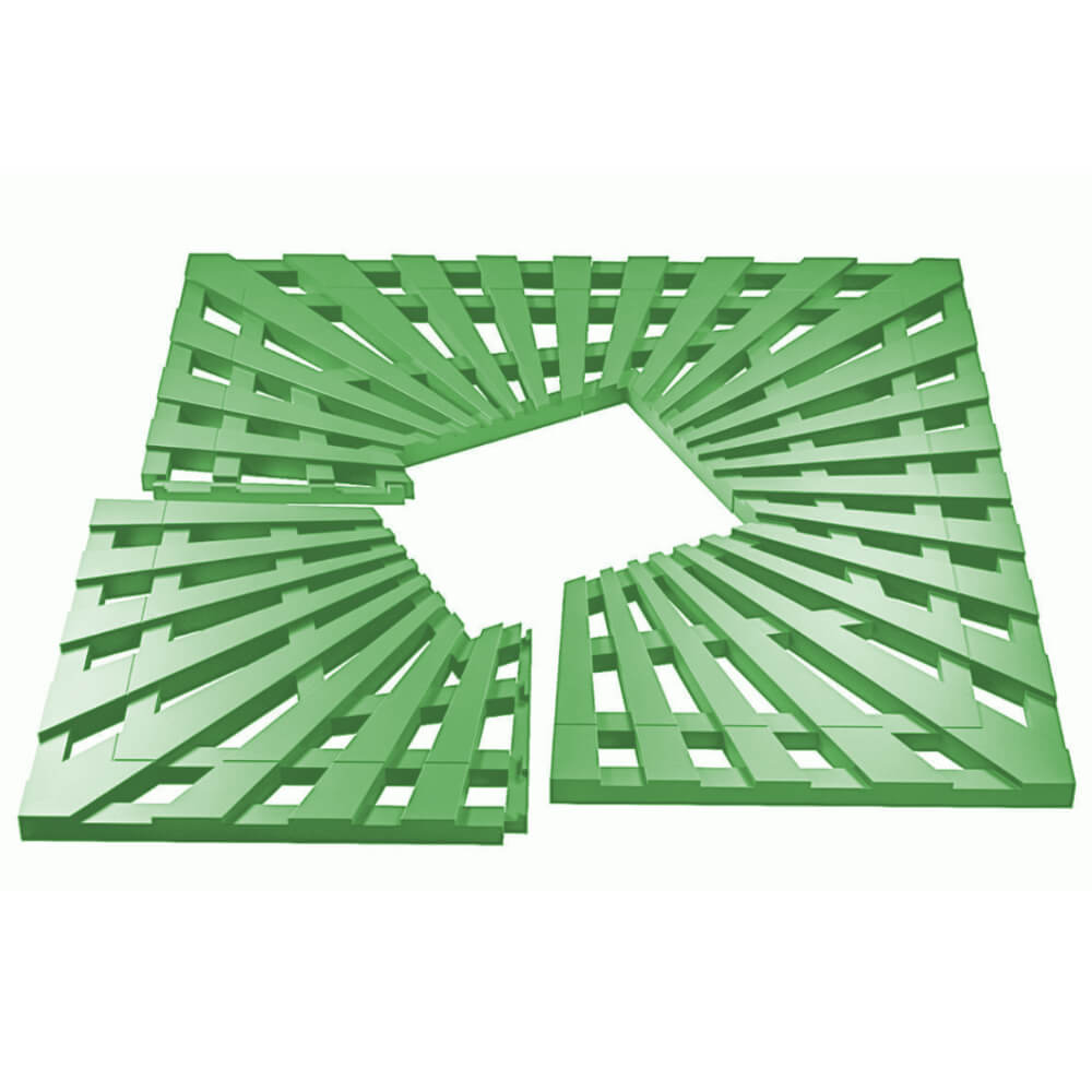 Приствольная решетка для дерева ZKING ATMOSPHERE 1.2х1.2м Зеленая в Кропоткине фото