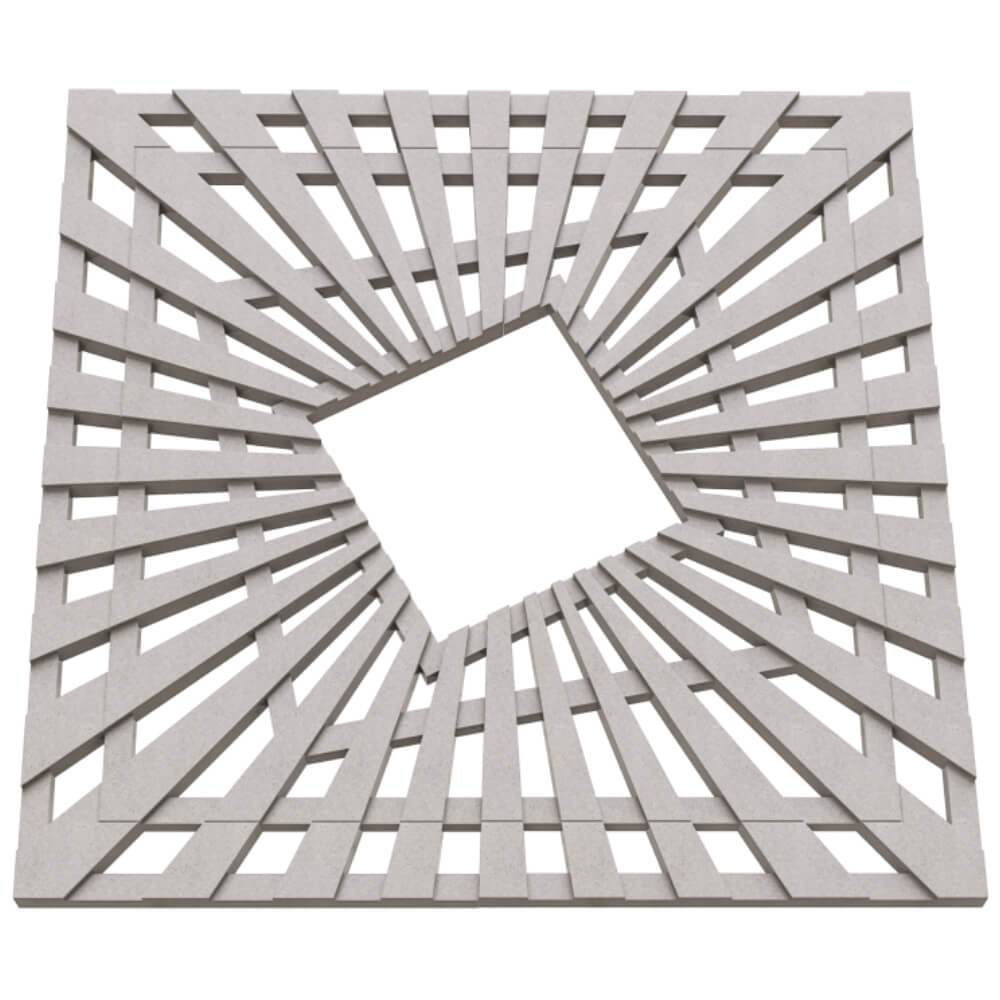 Приствольная решетка для дерева ZKING ATMOSPHERE 1.2х1.2м Бежевая в Кропоткине фото