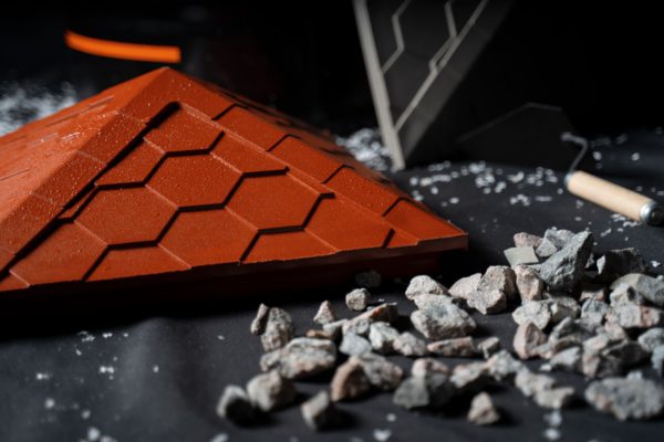 Колпак Zking Эверест Красный на столб 1.5х1.5 кирпича (390х390мм) в Кропоткине фото