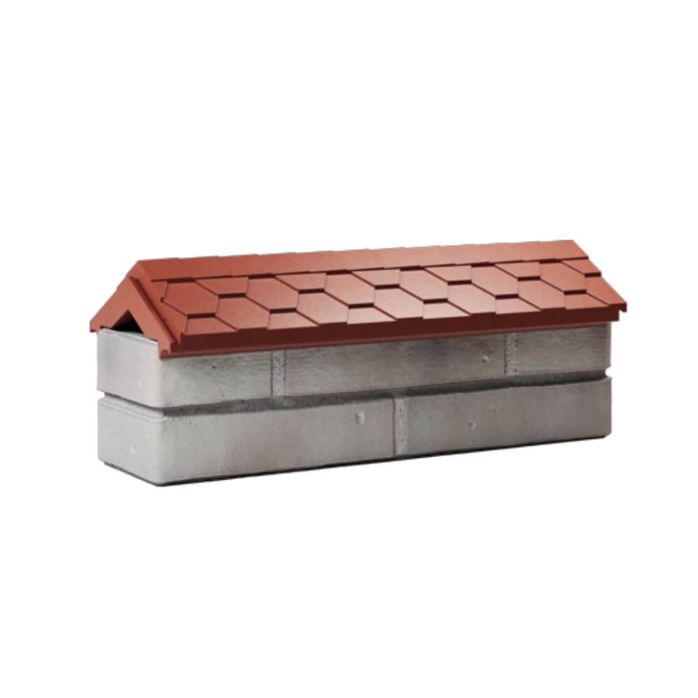 Парапет Zking Эверест Красный с посадкой на 0.5 кирпича (130мм) Кропоткин фото