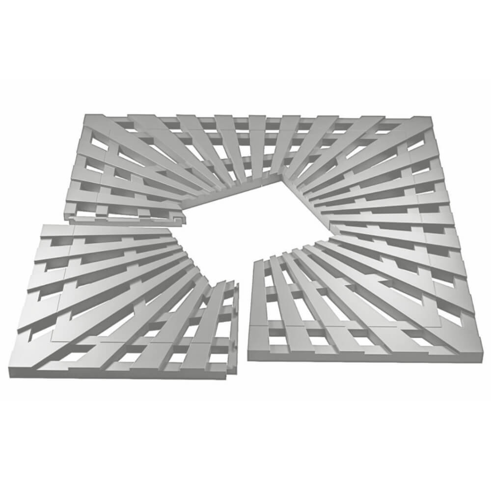 Приствольная решетка для дерева ZKING ATMOSPHERE 1.2х1.2м Бежевая в Кропоткине фото