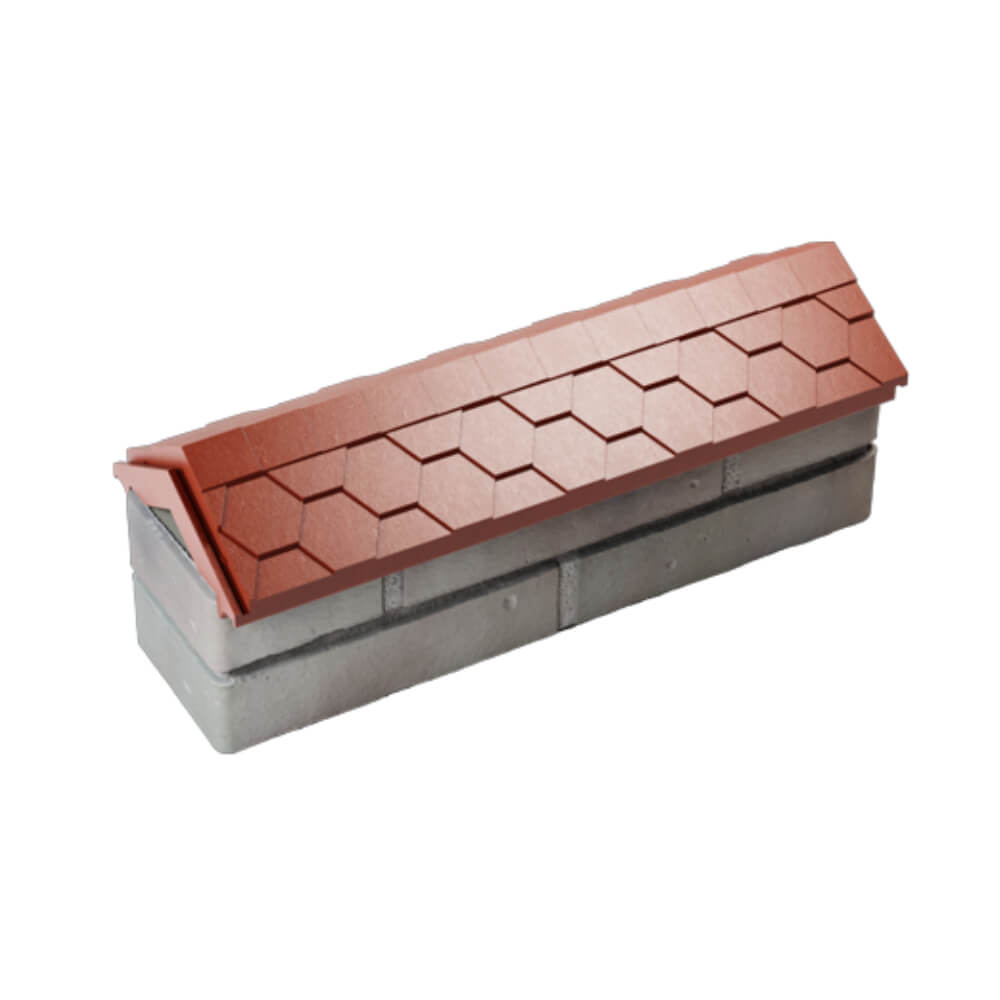 Парапет Zking Эверест Красный с посадкой на 0.5 кирпича (130мм) в Кропоткине фото