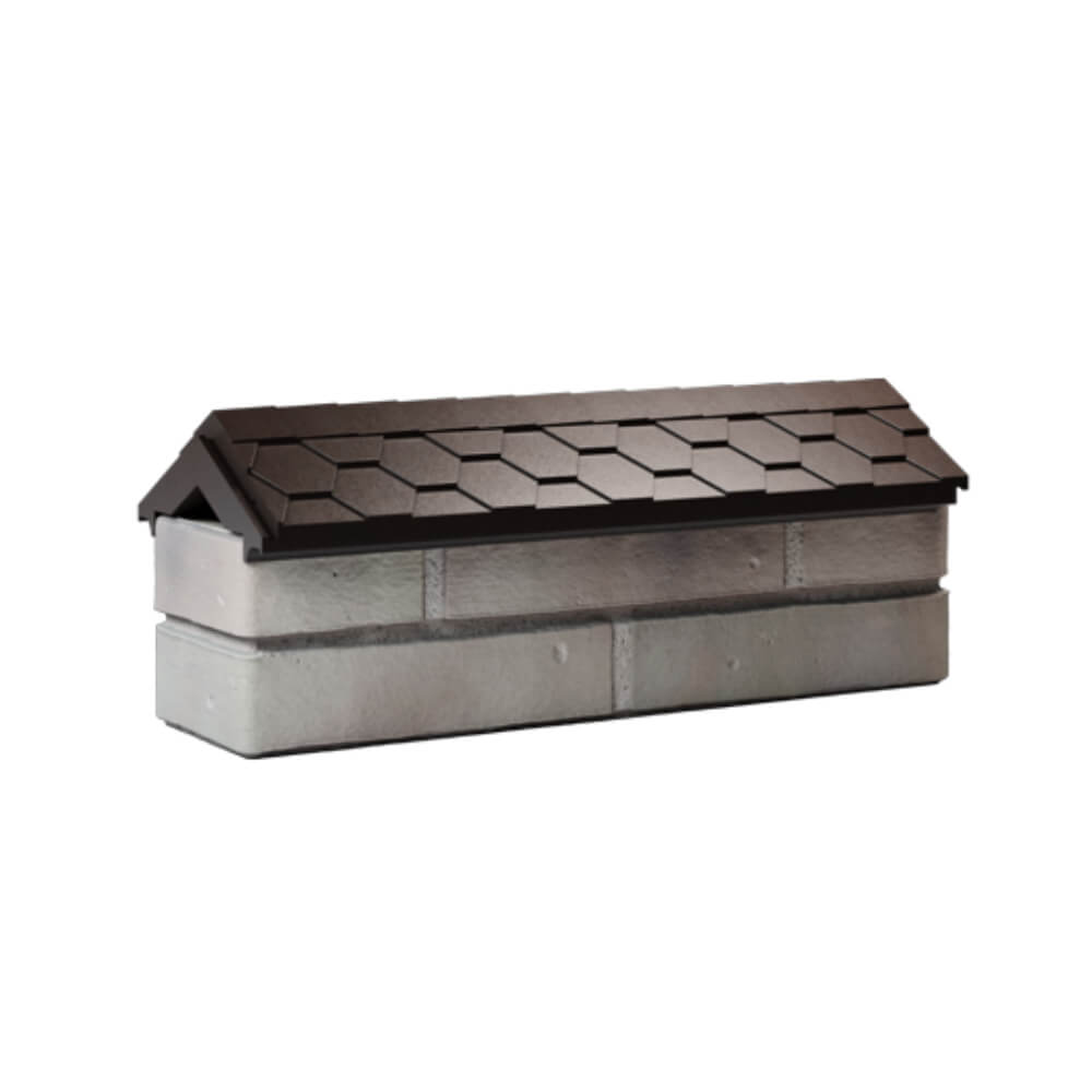 Парапет Zking Эверест Коричневый с посадкой на 0.5 кирпича (130мм) Кропоткин фото